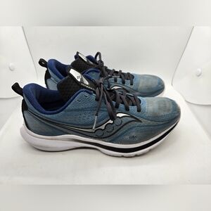 Saucony Kinvara 13 Shoes Men's 9 Blue Athletic Running Training Comfort Sneakers